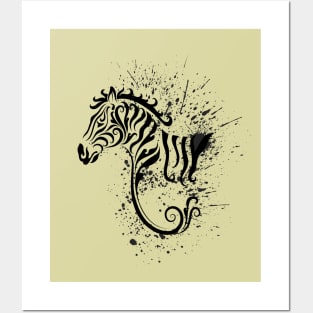 Zebra Ink Posters and Art